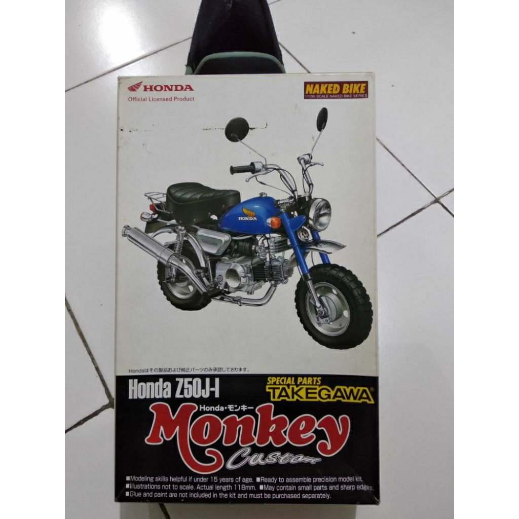 Model HONDA MONGKEY TAKEGAWA Rakitan