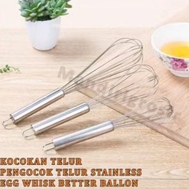 KOCOKAN TELUR BESAR/KOCOKAN TELUR STAINLES/ALAT PENGOCOK KOCOKAN TELUR