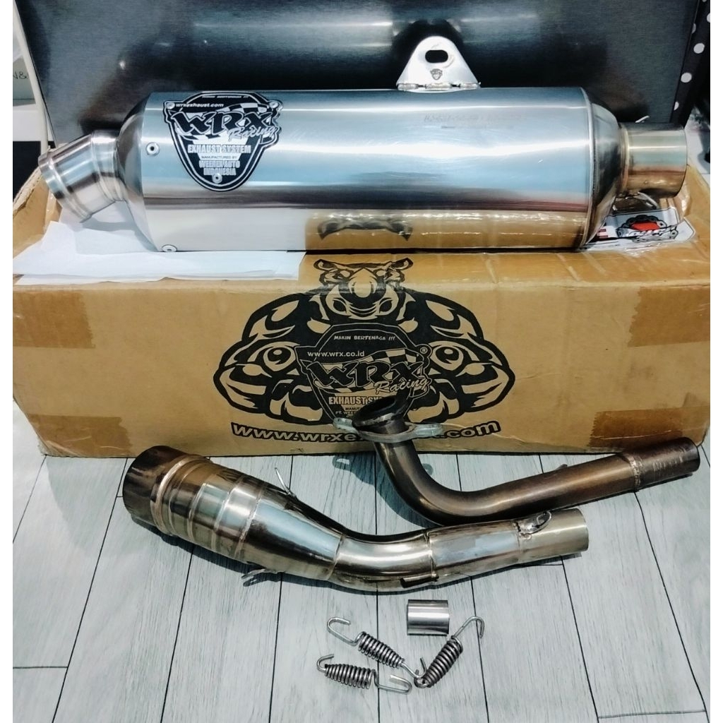 Knalpot WRX GP3 Limited K150 Silent Lexi LX Aerox New Nmax New