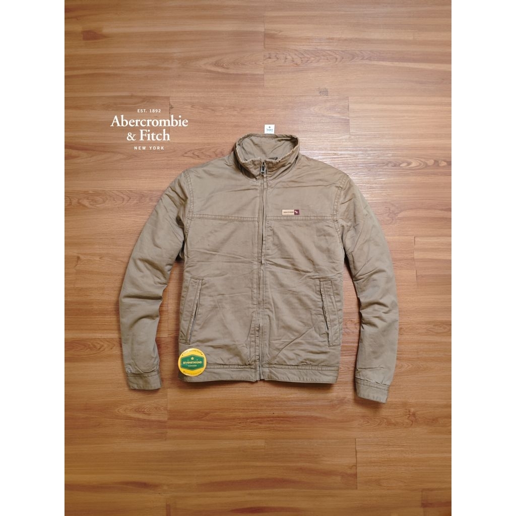 abercrombie Canvas ripped jacket