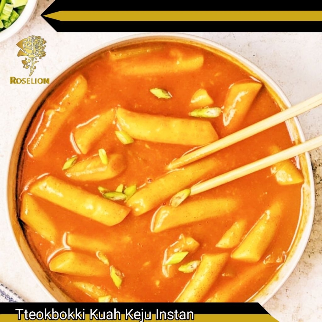 

Tteokbokki Kuah Keju Creamy Instan Roselion