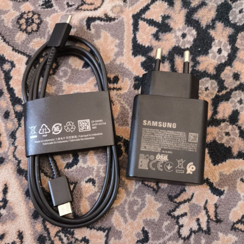 Charger Samsung 45 Watt Original Asli