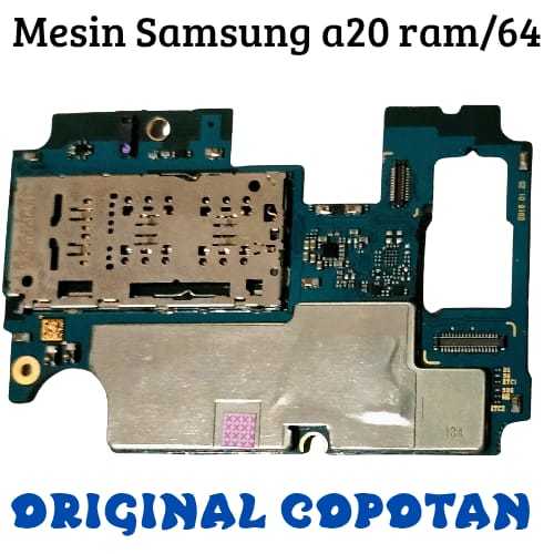 Mesin samsung A20 Ram 4/64 Kondisi Mati  Copotan Hp