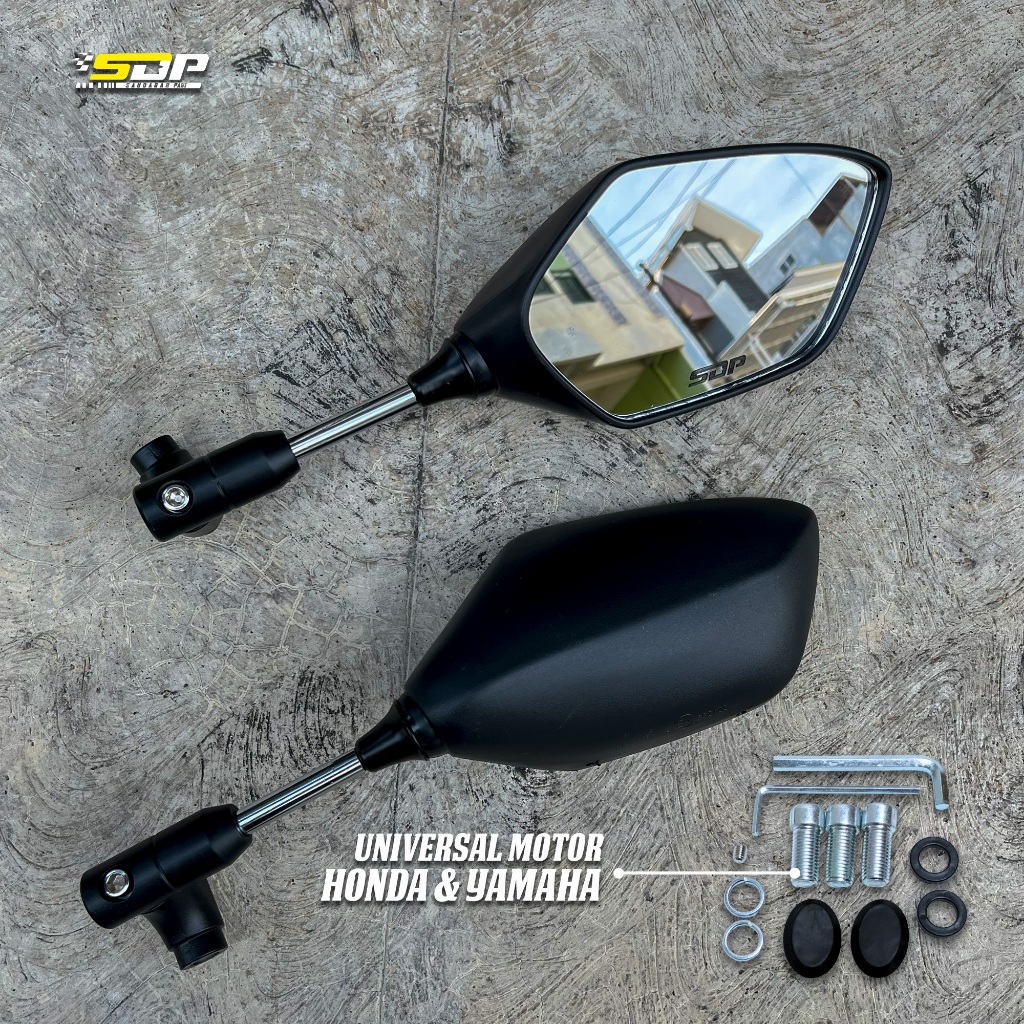 SDP SPION PCX 160 MODEL LUSTER LIPAT 360 BRACKET ALMINI KACA CEMBUNG UNIVERSAL MOTOR