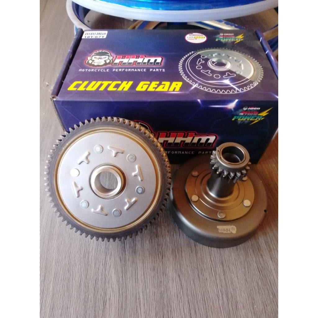 Draf Gear Primer Skunder 18 / 67 Honda C series Astrea grand prima legenda supra 100 supra x lama Or