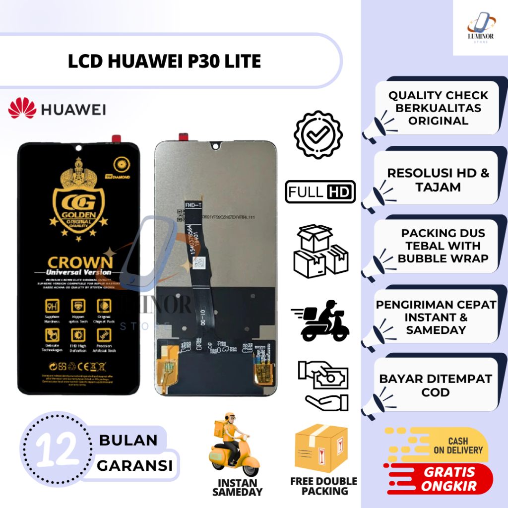LCD HUAWEI P30 LITE FULLSET COMPLETE