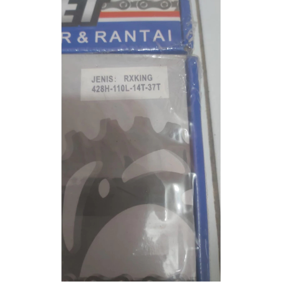 gear set rx king/gear rantai rx king/win