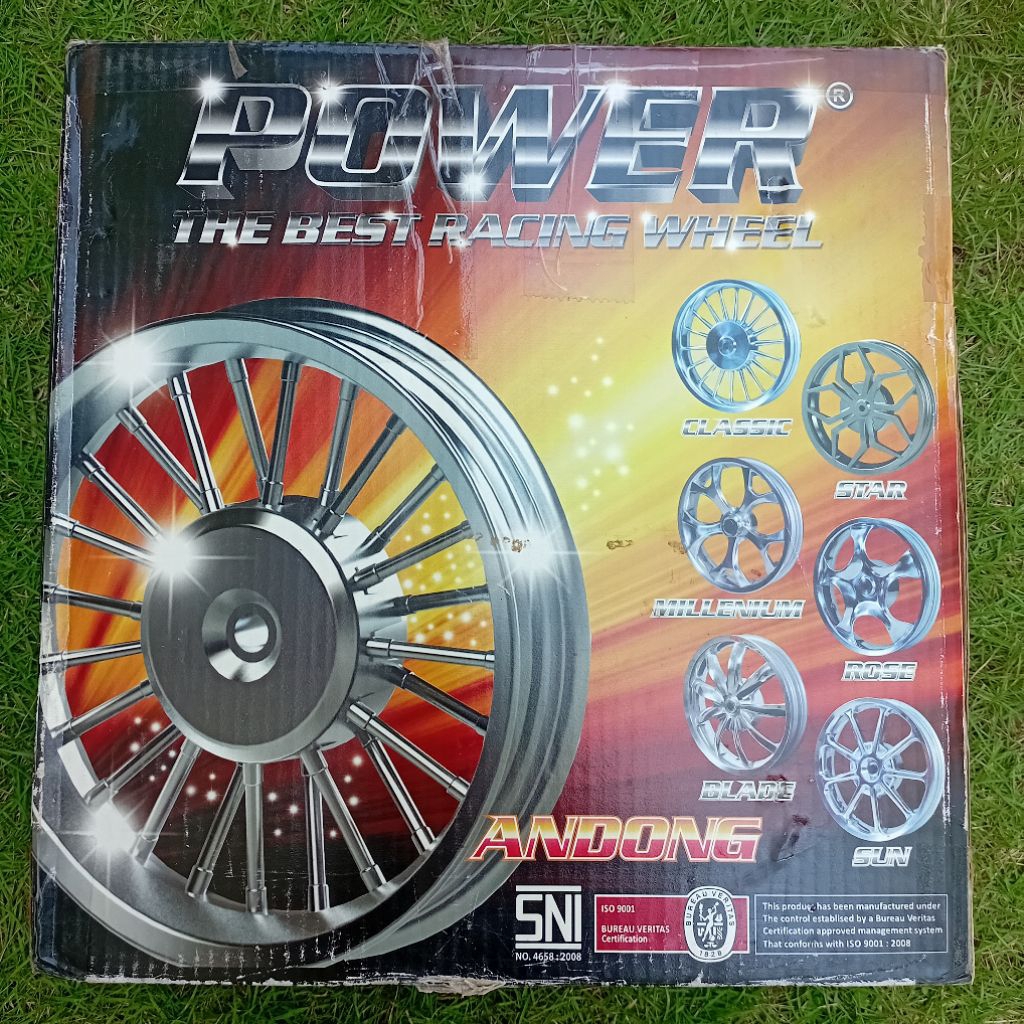 Velg Racing POWER Andong Classic Ring 14 - Set (2 Pcs) untuk Vario