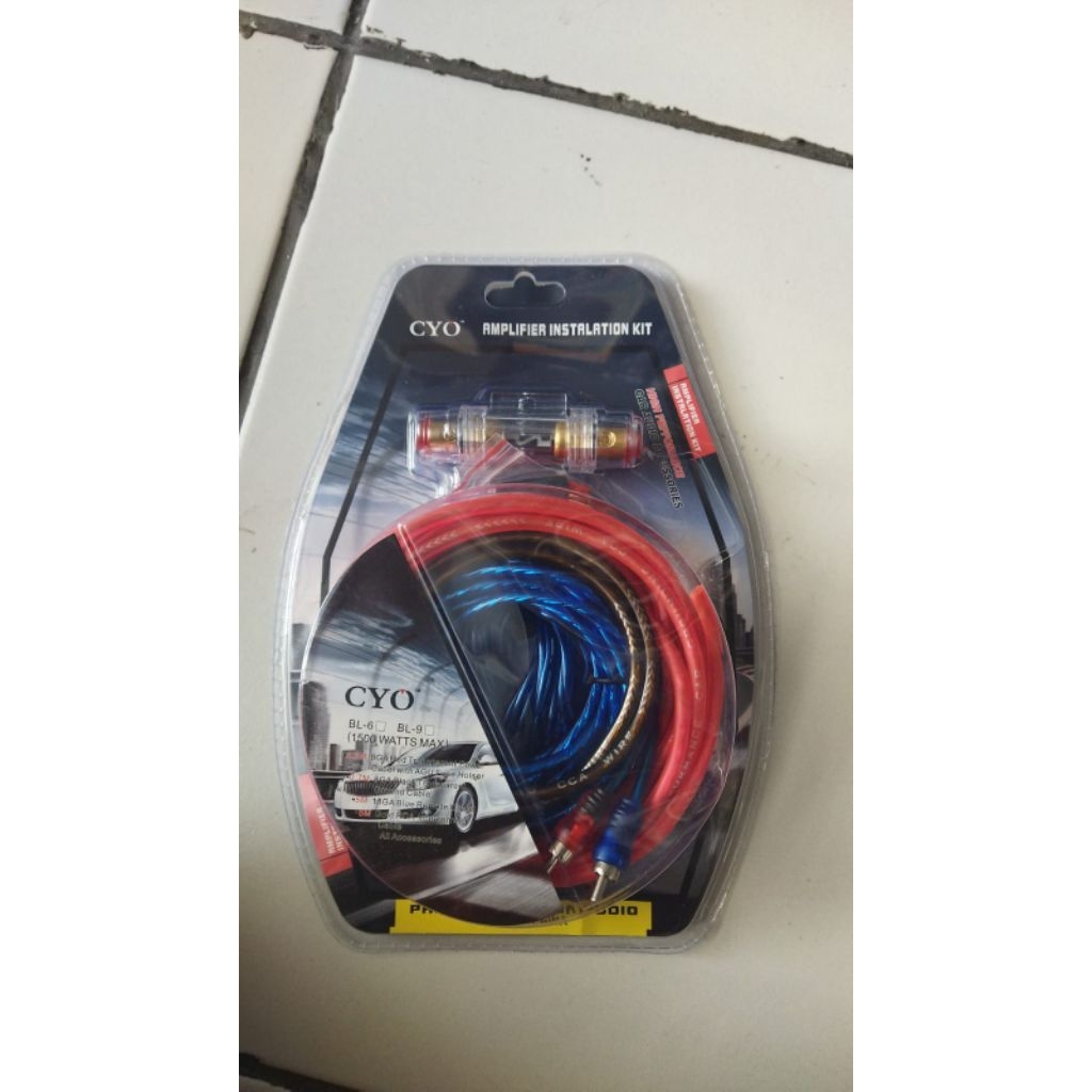 Subwoofer Amplifier Installation Kit/Paket Kabel Set Audio Mobil MDK 8 Pioneer