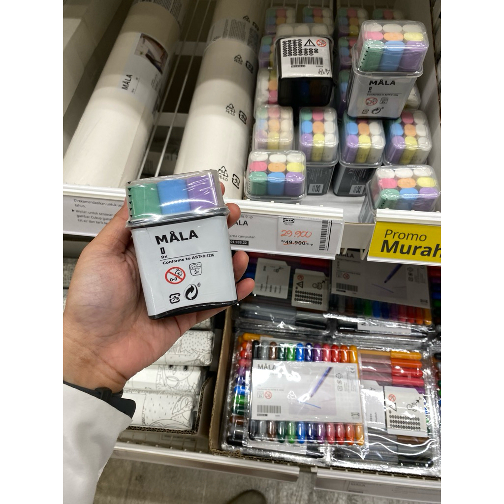 

MÅLA (Kapur tulis IKEA, 9)