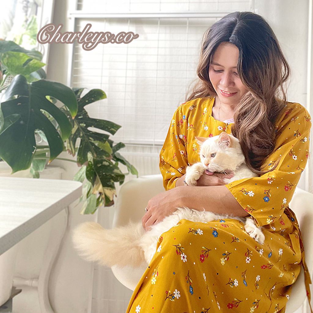 Athena Dress - Homewear - Daster Dress Cantik