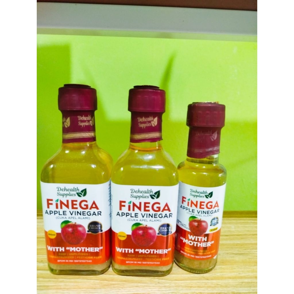 

finega cuka apel 100ml dan 250ml
