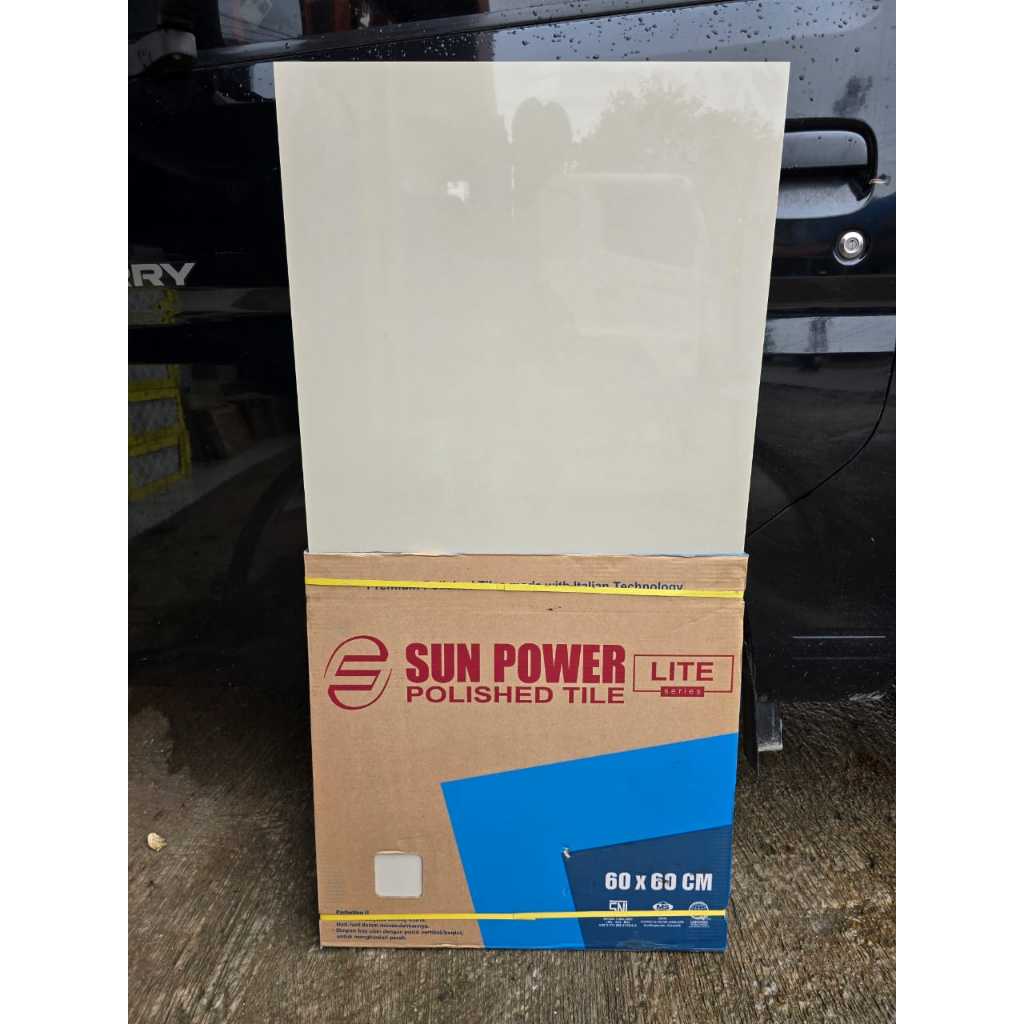 GRANIT DOUBLE LOADING 60X60 SUN POWER CREAM POLOS