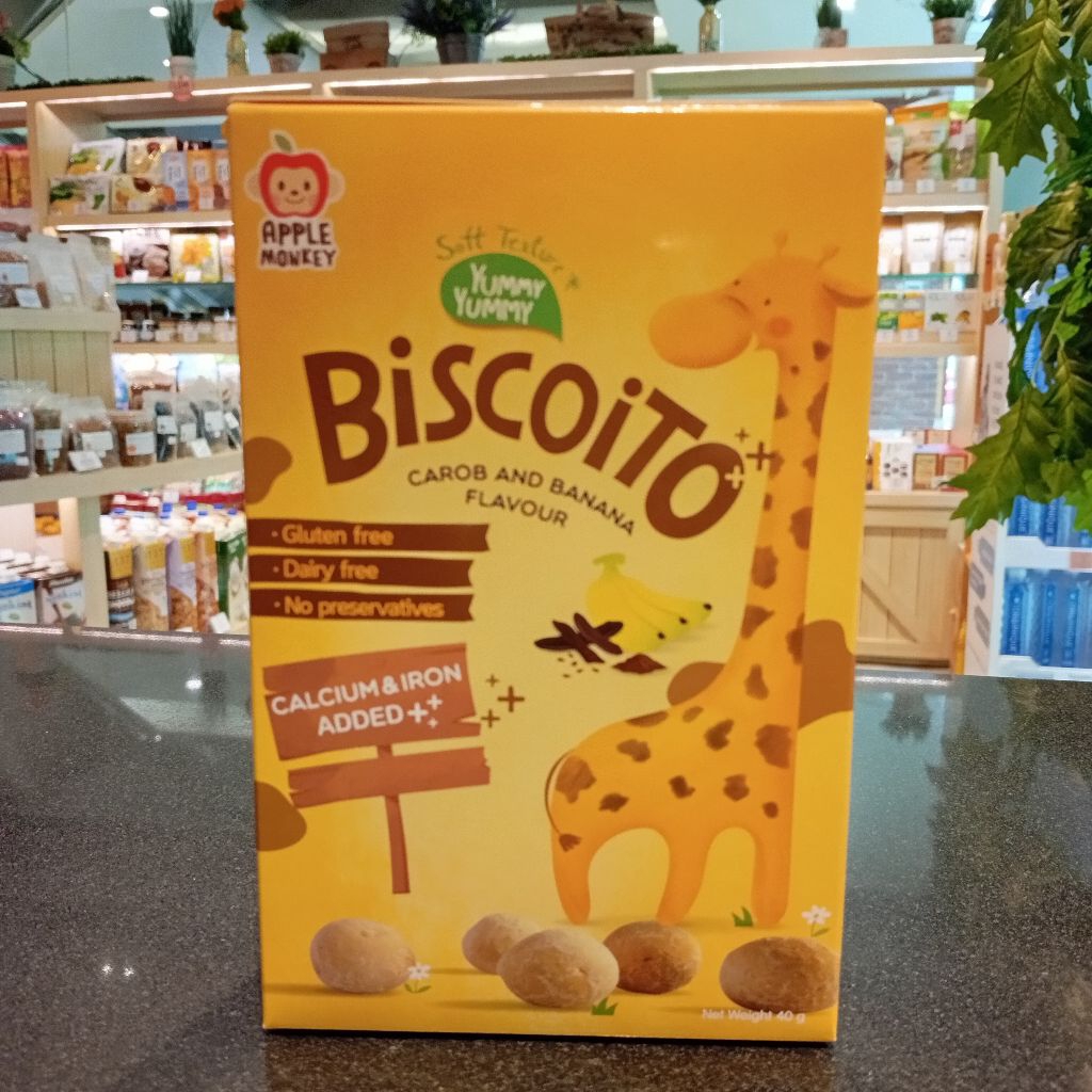 

Biscoito GF Carob & Banana by Apple Monkey 40gr