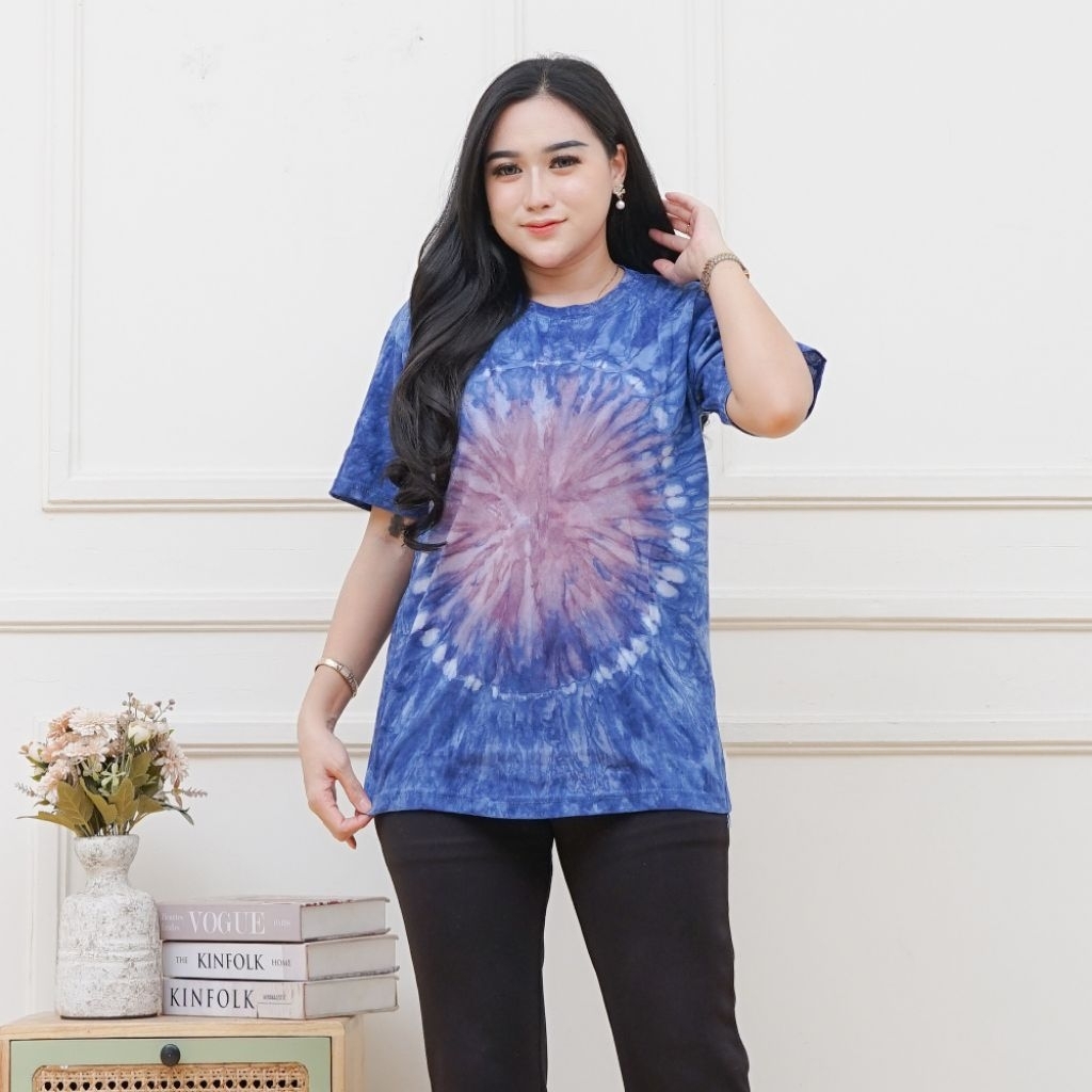 Kaos Dewasa Batik Pria&Wanita jumputan modis