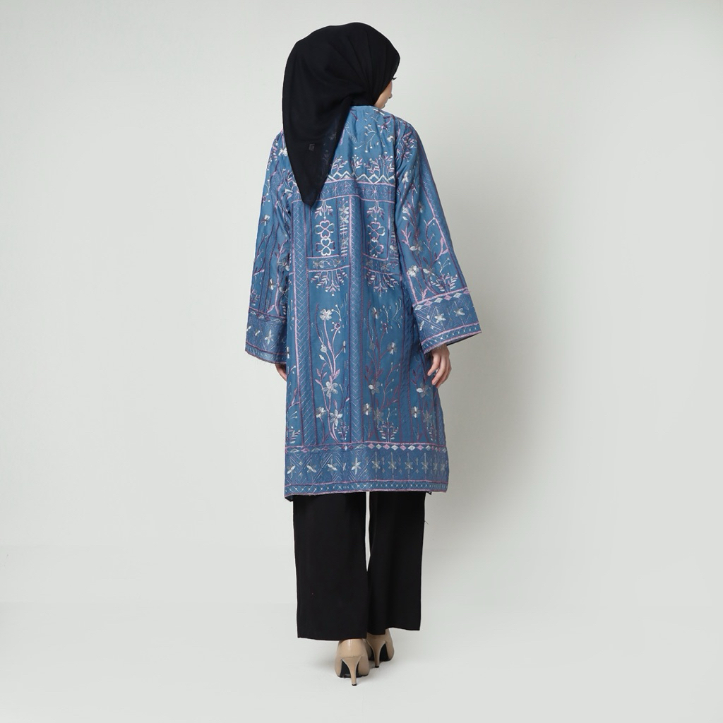 QueenD Outer Tunik  Savana Floral