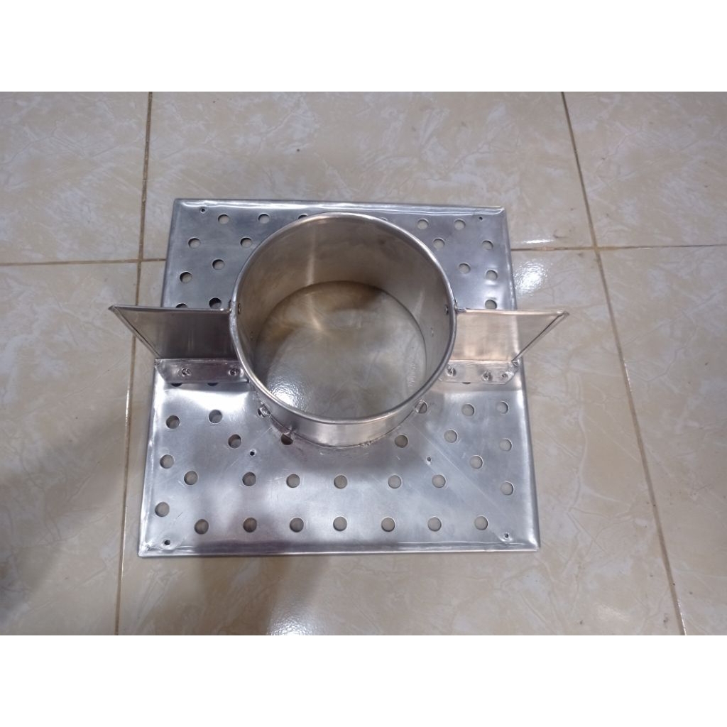 sarangan bakso kotak dg ukuran 29cm persegi (sesuai utk dandang kotak ukuran 30cm persegi, bhn alumu