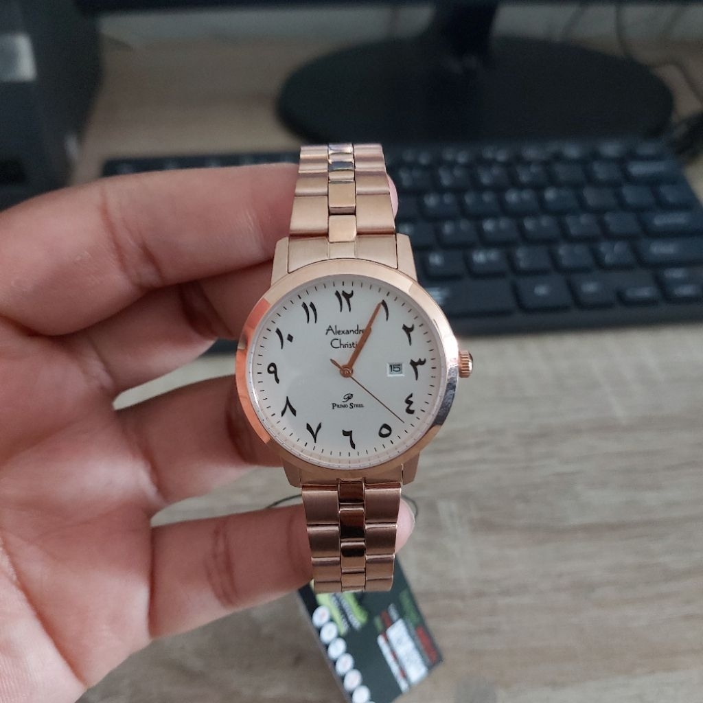 READY JAM TANGAN WANITA ALEXANDRE CHRISTIE AC1007 AC 1007 ARABIC ORIGINAL
