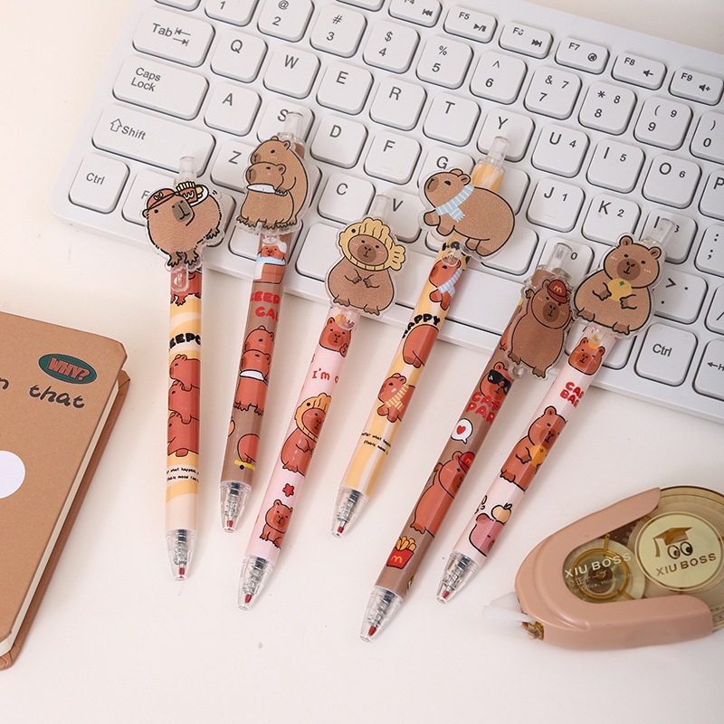 

[PACOPA] Pulpen Gambar Capybara Lucu Ballpoint Karakter Capybara