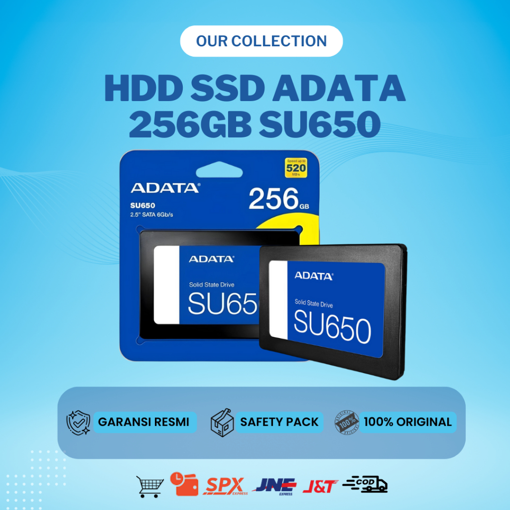 HDD SSD ADATA 256GB SU650