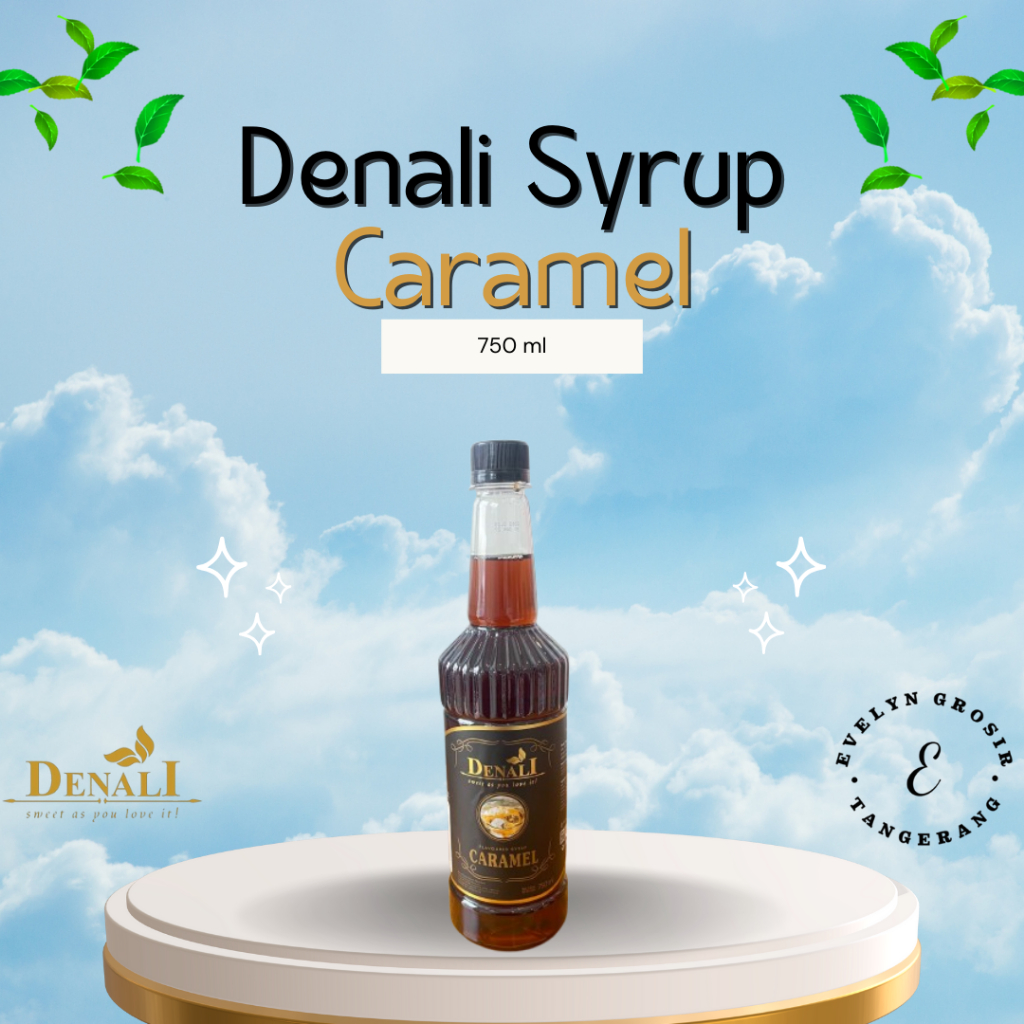 

DENALI SYRUP CARAMEL | SIRUP CARAMEL 750ml - CARAMEL SIRUP 750 MILI