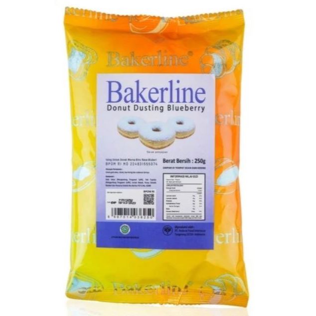 

Bakerline Donut Dusting kemasan 250gr - Gula Donat Topping aneka warna rasa - varianvarianvarian