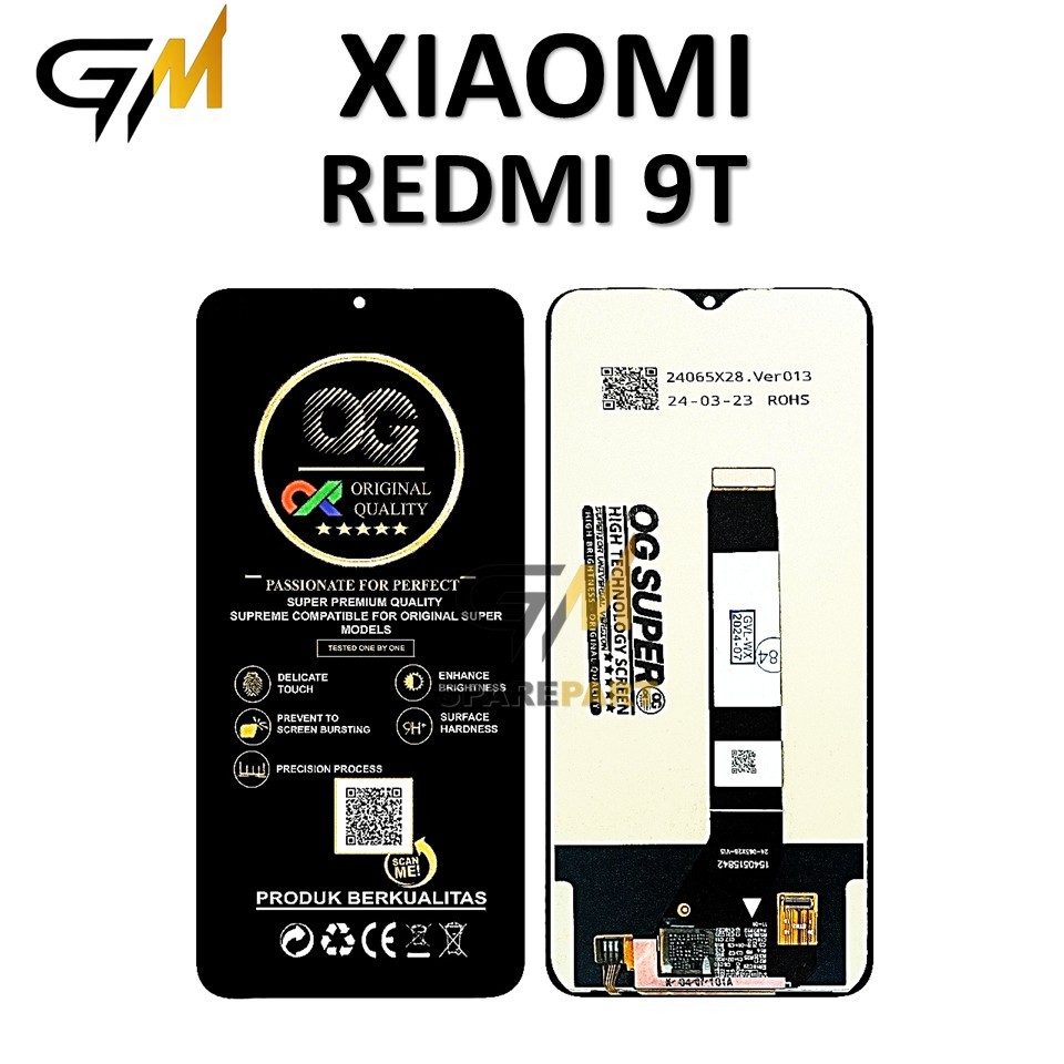 LCD TOUCHSCREEN XIAOMI REDMI 9T ORIGINAL100% FULLSET