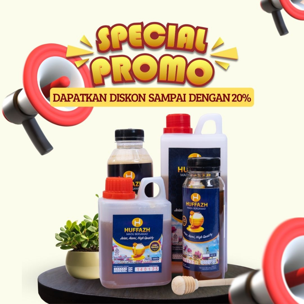 

MADU KAYU PUTIH 100% MURNI TANPA CAMPURAN | MADU HUFFAZH KEDIRI