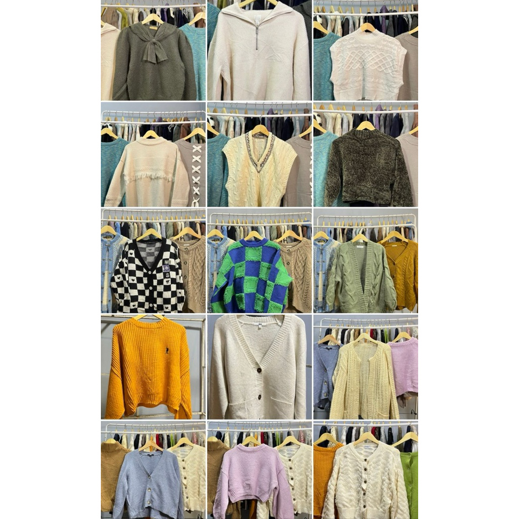 RAJUT WANITA TEBAL KOREAN STYLE