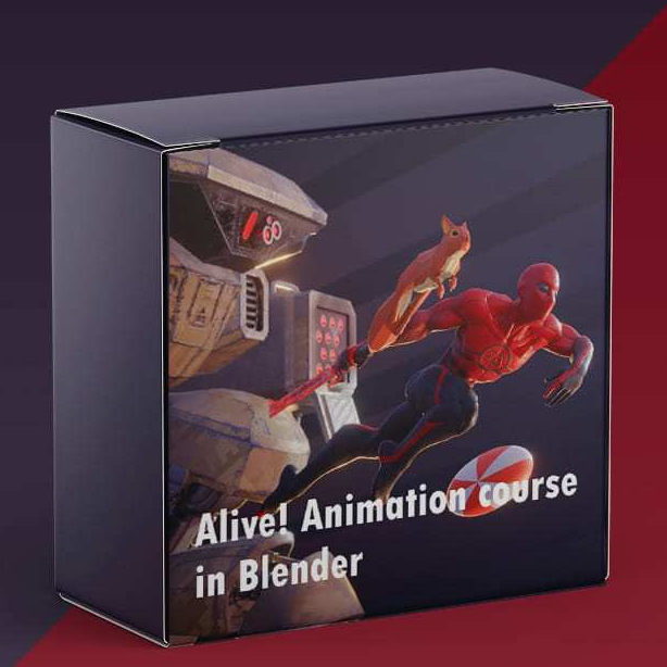 Kursus 3D Animasi - Course Alive Animation course in Blender