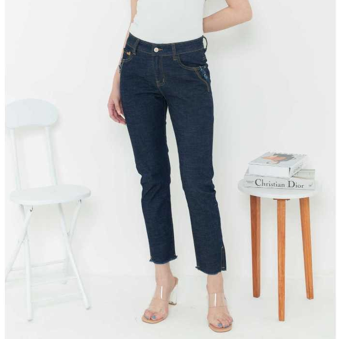 2023 Jeans - Celana Wanita Jeans 7/9 S302 (JS)