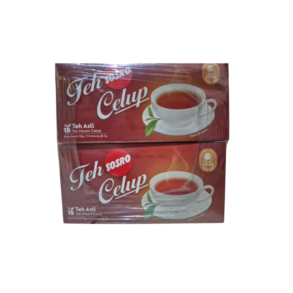 

Teh Celup Sosro 1 Box (isi 15 kantong/bag)