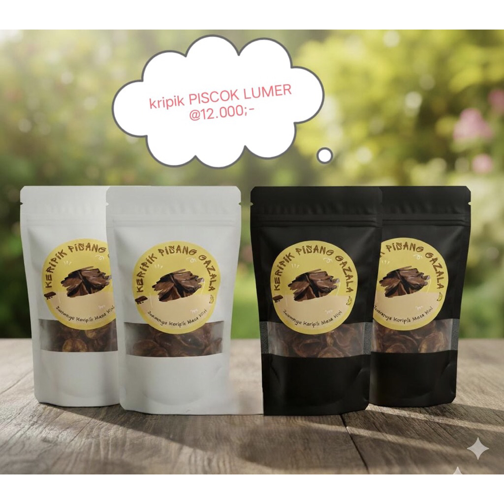 

keripik pisang cokelat