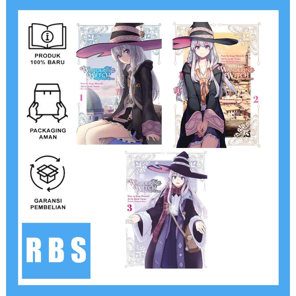 komik manga wandering witch - the journey of elaina