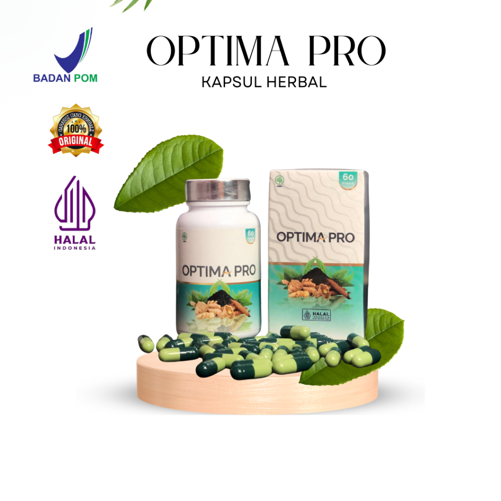 OPTIMA PRO HERBAL ISI 60 BPOM HALAL