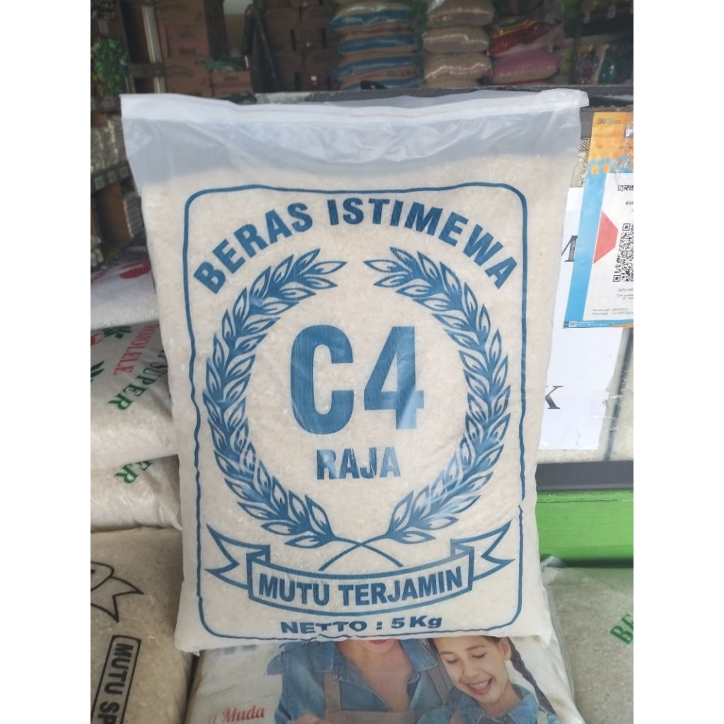 Beras C4 RAJA 5kg