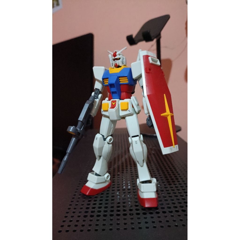 hg rx 78 bandai sudah rakit gundam