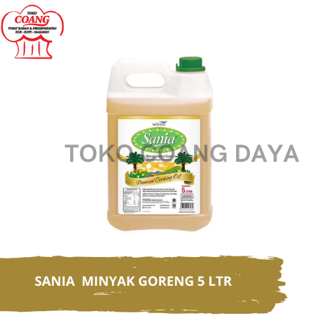 SANIA MINYAK GORENG 5 LITER