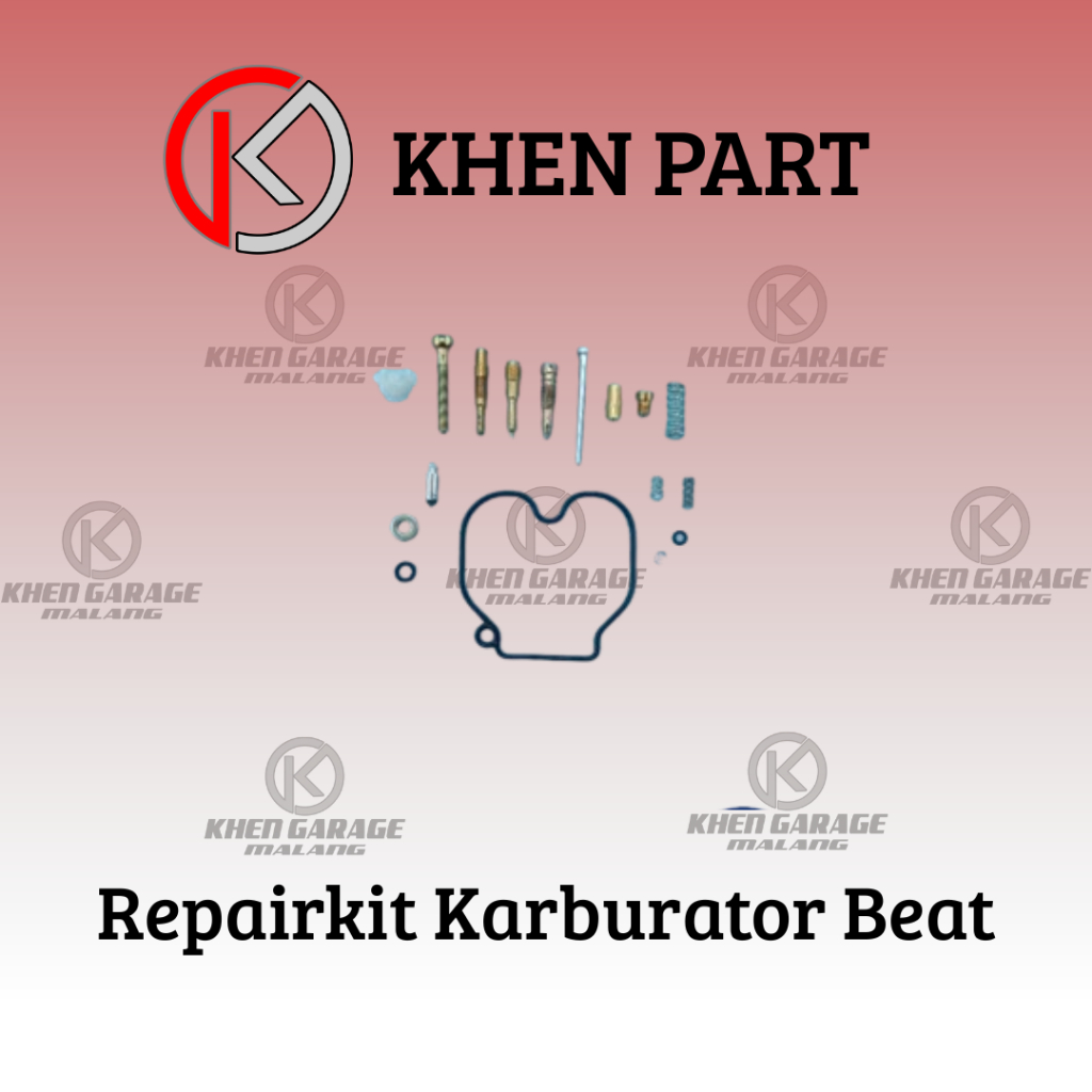 KHEN877 Repairkit Karburator Beat - Kabulator Kalburator Carburator Repair Kit Parkit Spuyer Karbu A