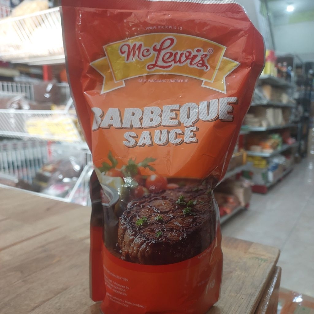 

MC LEWIS BARBEQUE SAUCE 1 KG / SAUS BARBEQUE MC LEWIS