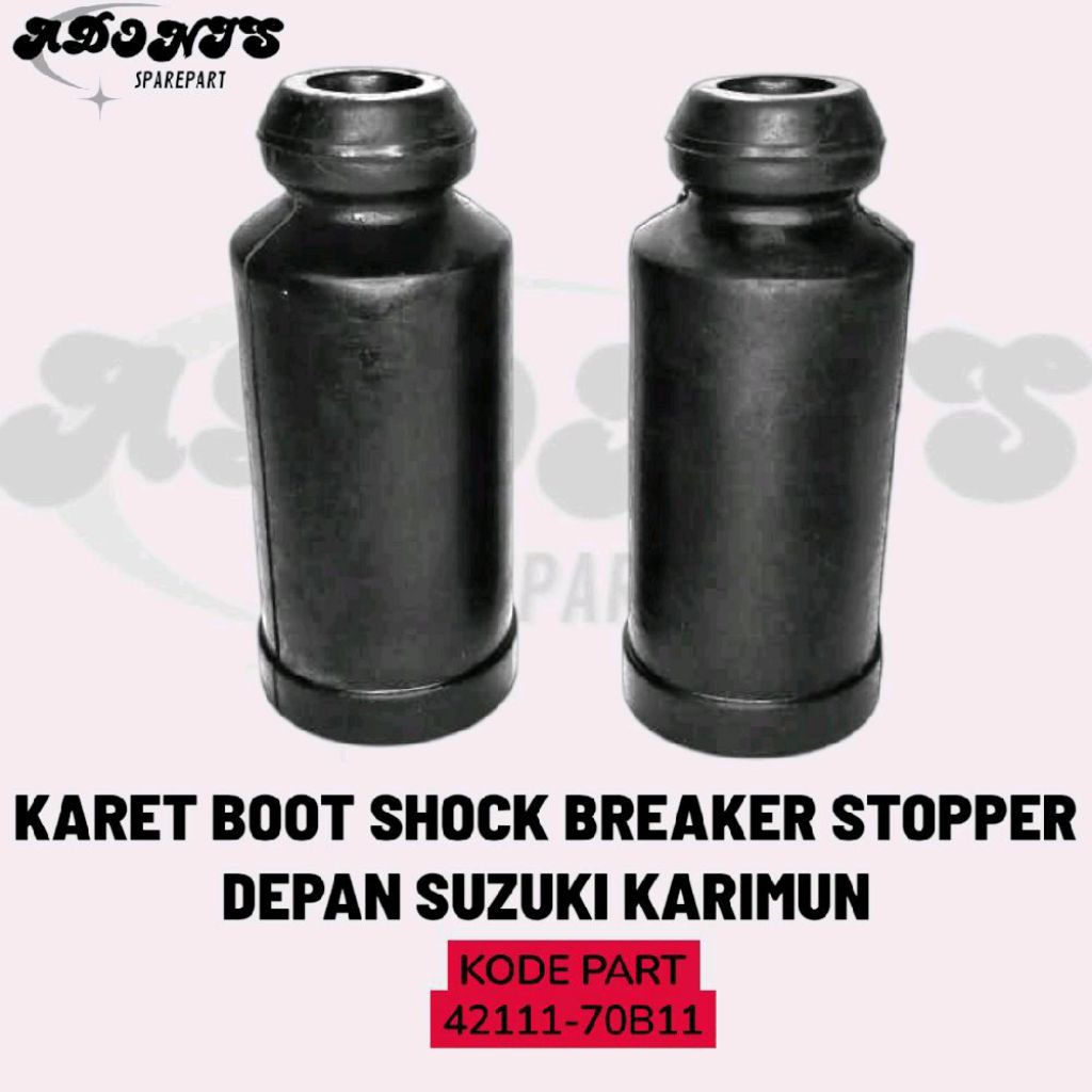 Karet Boot Shock Breakers Stopper Shock Depan mobil SUZUKI KARIMUN