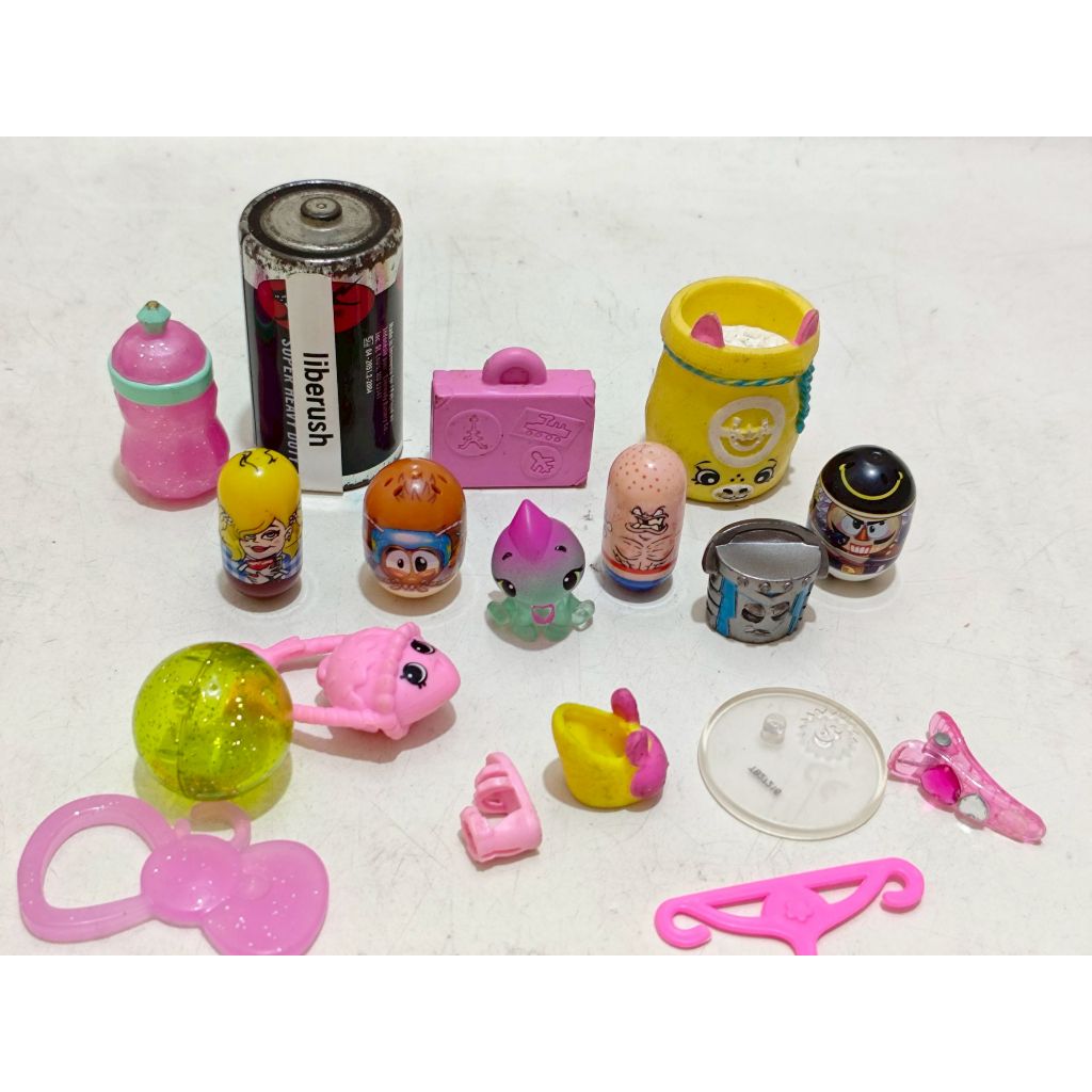 Set shopkins mighty beanz mystery bean sml hatchimals figure minifigure