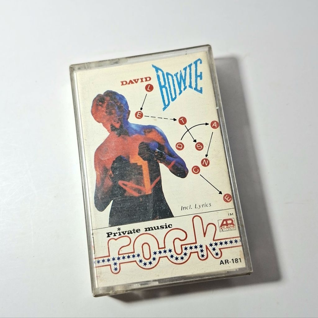 Kaset Pita David Bowie - Private Rock Album Rock