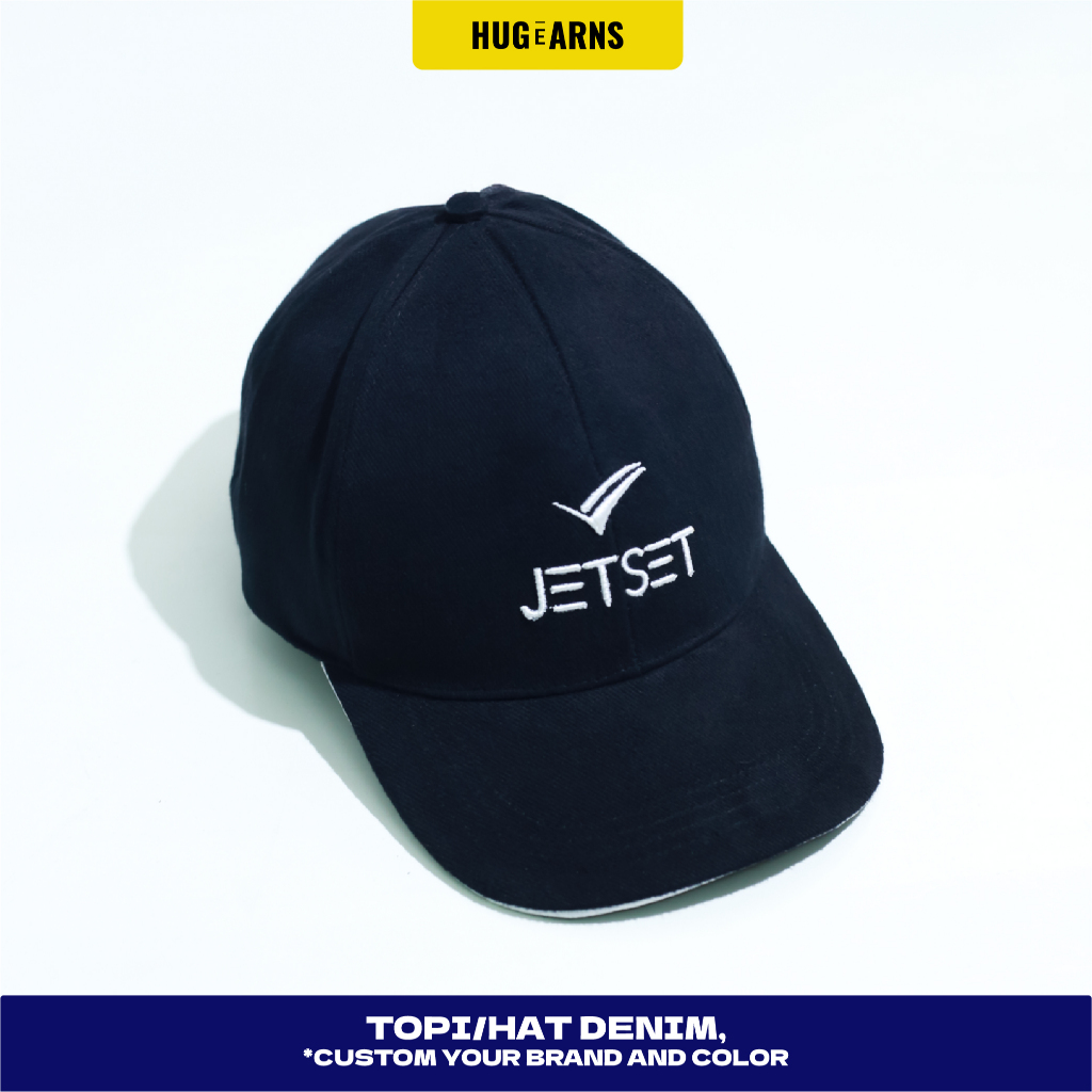 HUGeARNS - Topi Custom Premium Bordir Logo / Topi Custom Corporate Merchandise / Topi Custom Bordir 