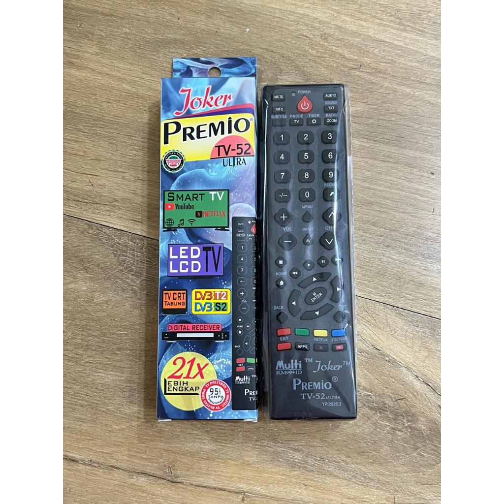 Remote TV Joker Premio 52 Remote Joker Premio TV-52 Ultra