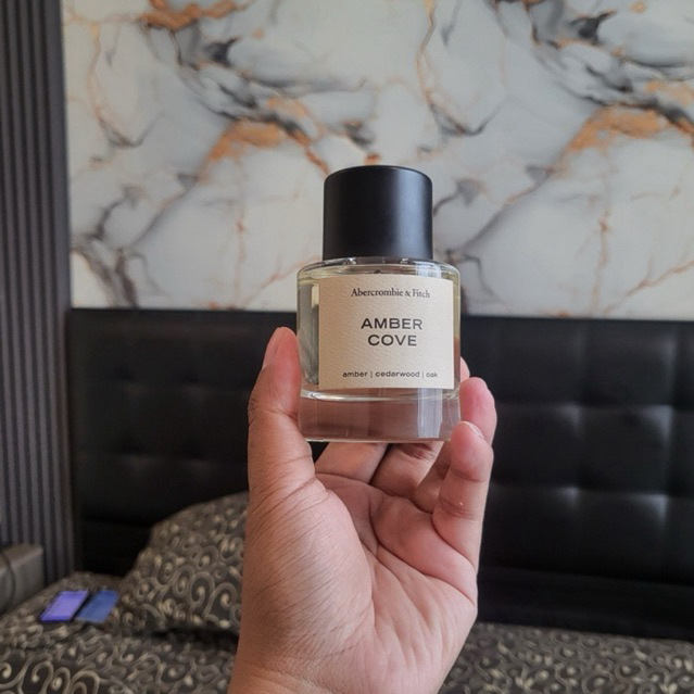 preloved parfum abercrombie amber & cove