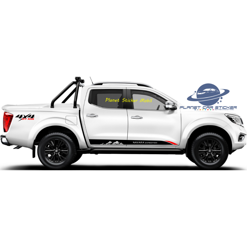 promo sticker navara stiker navara expedition list stripe body mobil nissan navara double cabin stik