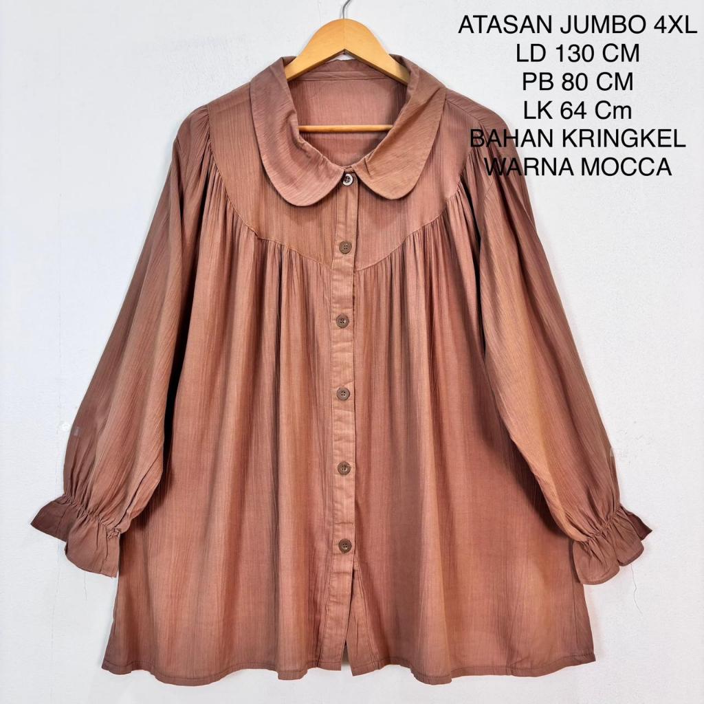Blouse Atasan Jumbo Ld 130 Cm Model Kekinian
