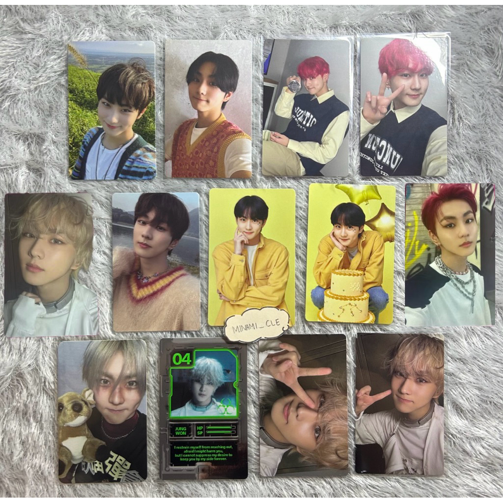 [READ DESC] Jungwon Enhypen Official Photocard Birthday, Border day one dawn, dimension dilemma esse