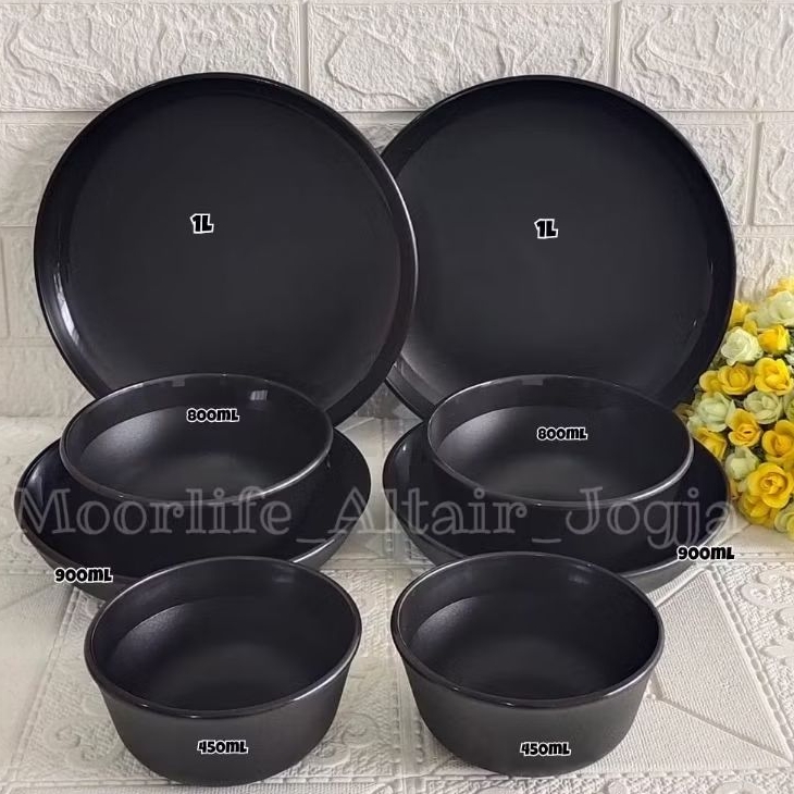 Wadah Piring Terra Lite Plate Set ori Moorlife